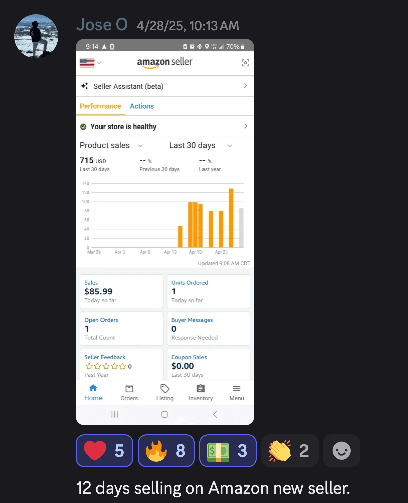 Student win screenshot